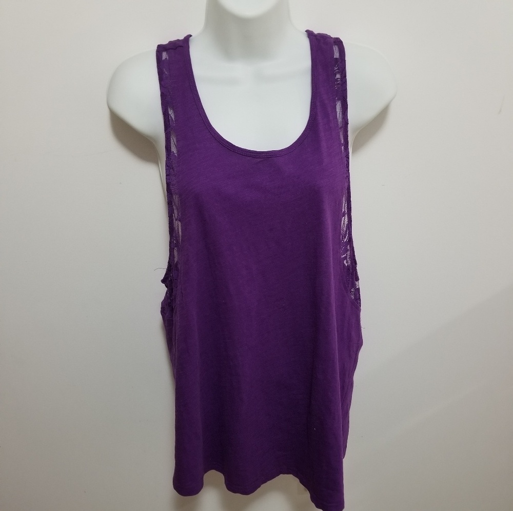 Color Story purple tank top